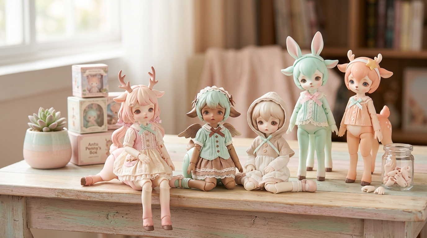 รับซื้อ Antu Penny's Box บอดี้ BJD กล่องสุ่ม สภาพสมบูรณ์และมีตำหนิ รับพิจารณา