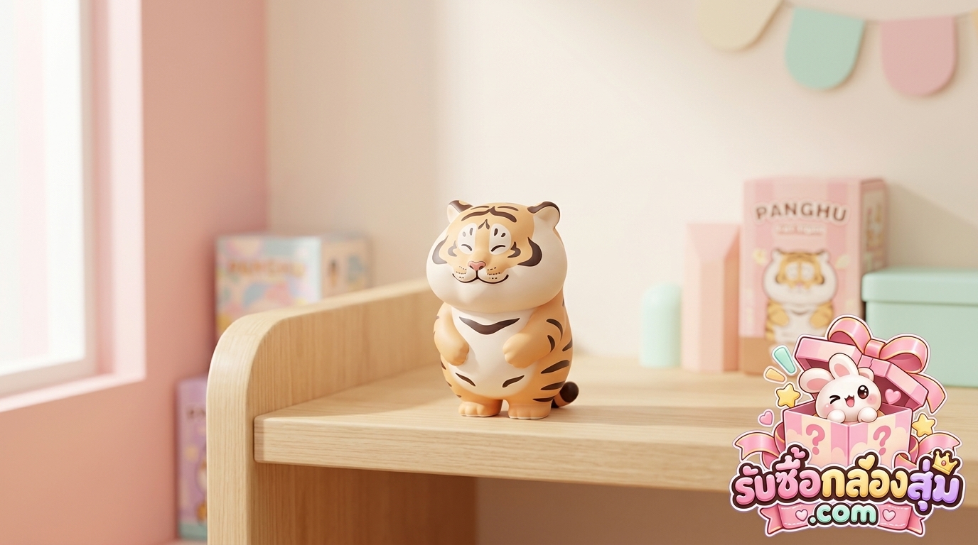 รับซื้อ Panghu เสืออ้วน 52TOYS ตัวแกะโชว์ การ์ดหาย ประเมินตามสภาพจริง