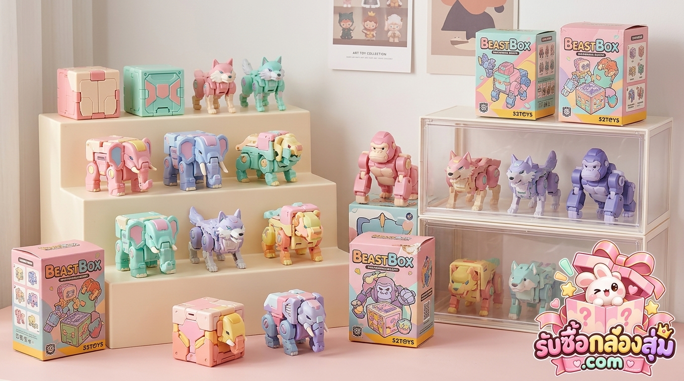 รับซื้อ BeastBOX หุ่นแปลงร่าง 52TOYS สภาพครบกล่องหรือมีตำหนิ ส่งรูปเช็กราคาได้