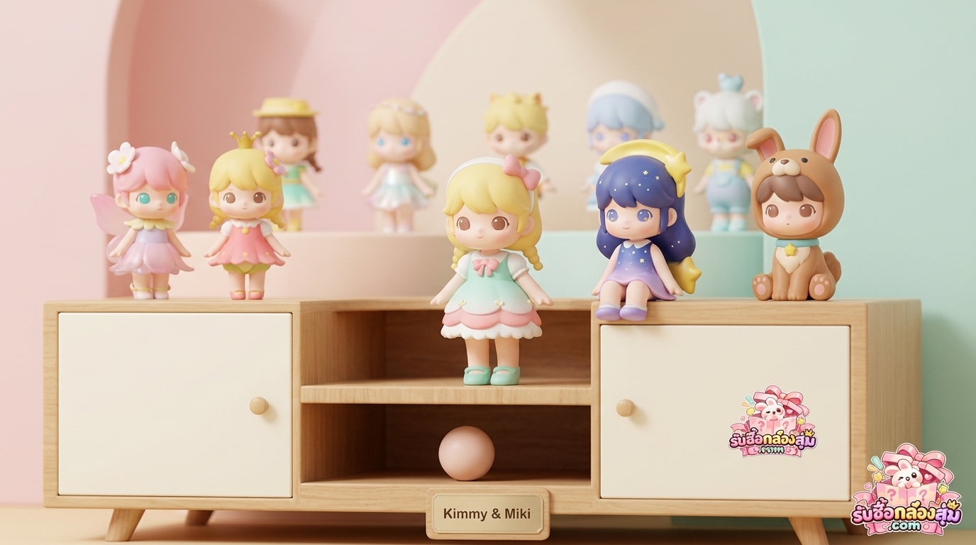 รับซื้อ Kimmy&Miki ซีรีส์ 52TOYS ตัวเดี่ยวหรือเหมาตู้ การ์ดไม่ครบส่งเช็กได้