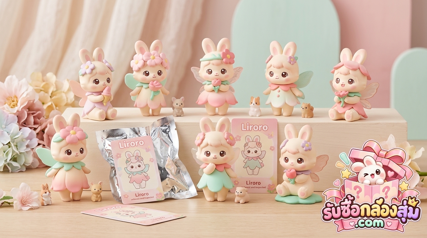 รับซื้อ Liroro ค่าย Simon Toys โมเดลดอกไม้และสัตว์ แกะซองแล้ว รับประเมินสภาพจริง