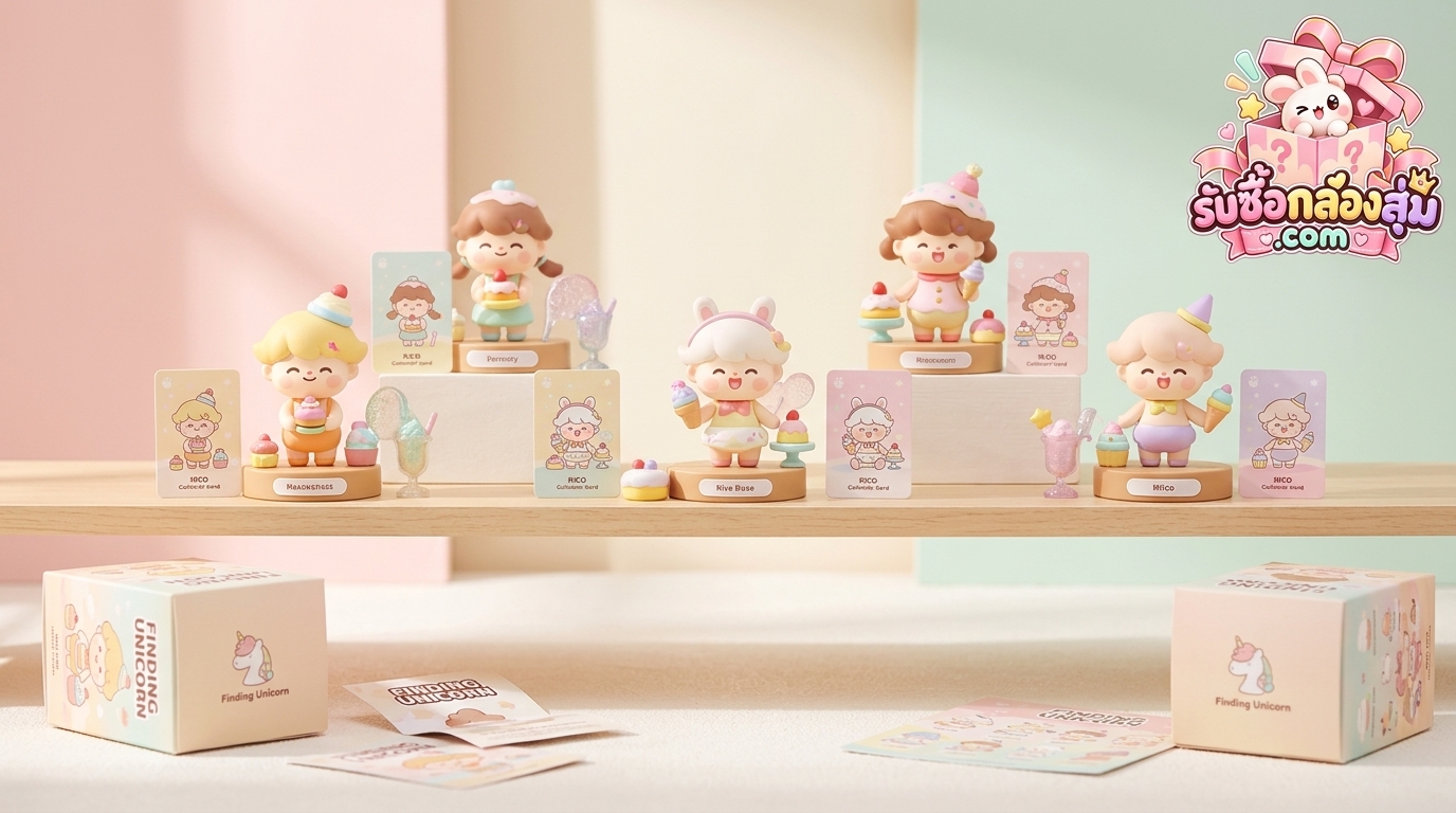 รับซื้อ RiCO สดใสจาก Finding Unicorn แกะโชว์แล้ว อุปกรณ์พร็อพครบ รับข้อเสนอทันที