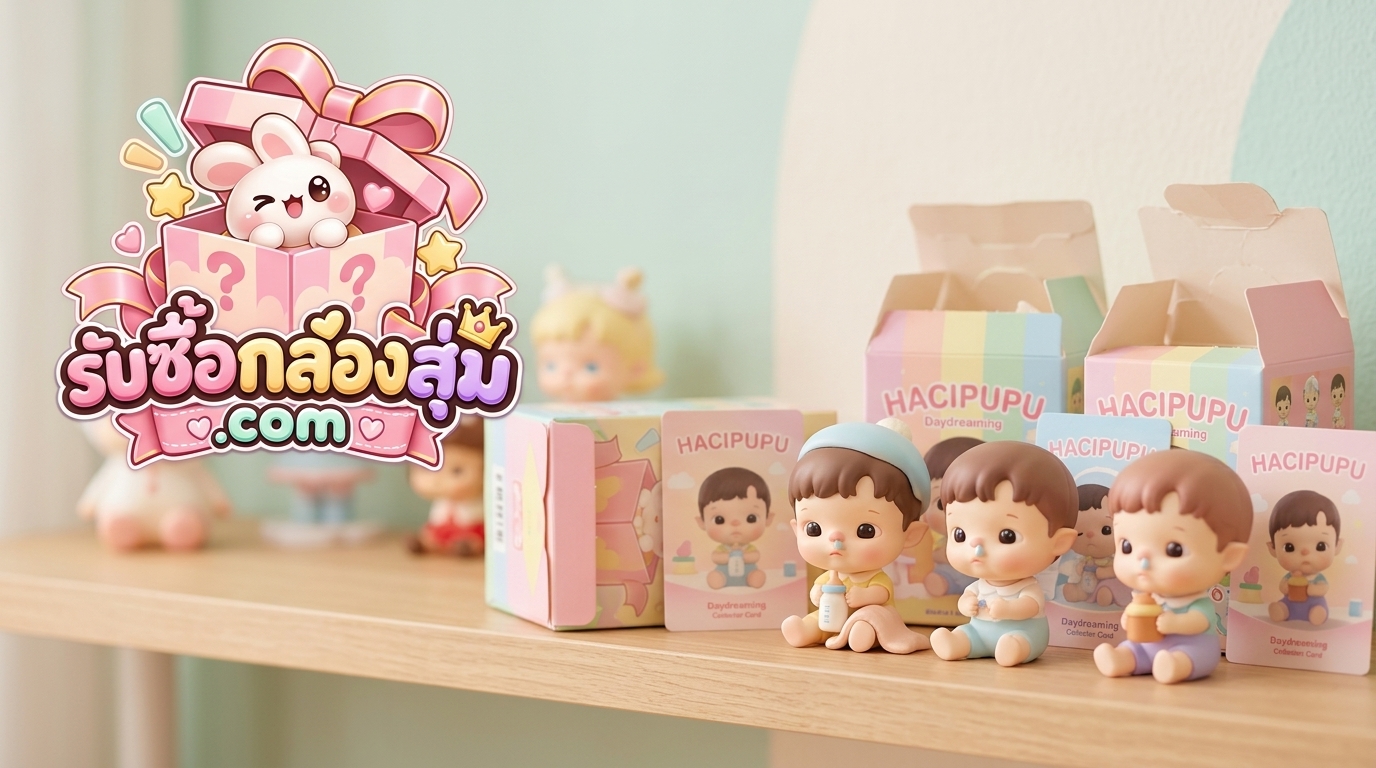 รับซื้อ HACIPUPU คอลเลกชันยอดนิยมจาก POP MART สภาพแกะซองแล้ว รับประเมินไว