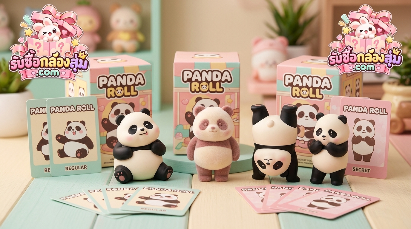 รับซื้อ Panda Roll แพนด้ากวน 52TOYS รุ่นปกติและ Secret ส่งรูปตีราคาตามเนื้องานจริง
