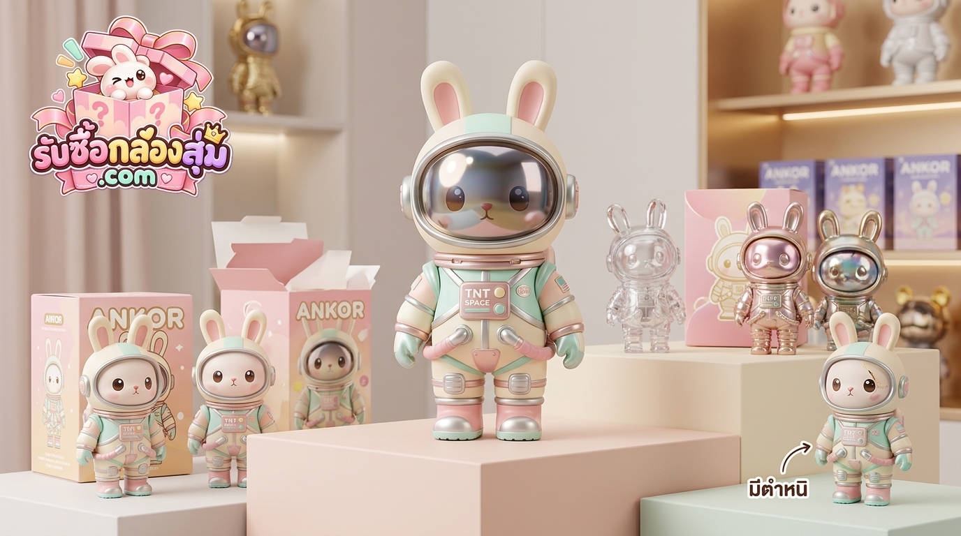 รับซื้อ ANKOR อาร์ตทอยกระต่ายอวกาศ TNT SPACE ทุกเวอร์ชัน สภาพสมบูรณ์และมีตำหนิ