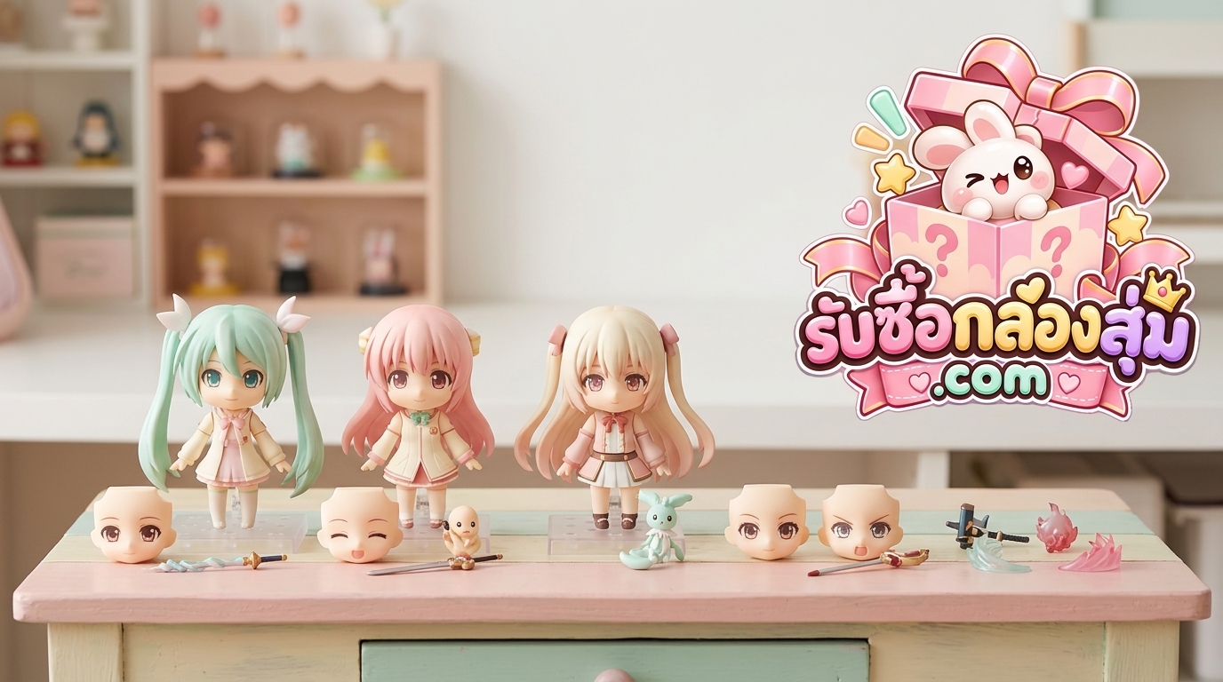 รับซื้อ Nendoroid Surprise ฟิกเกอร์แกะกล่อง Good Smile Company แท้ รับตีราคายกเซ็ต
