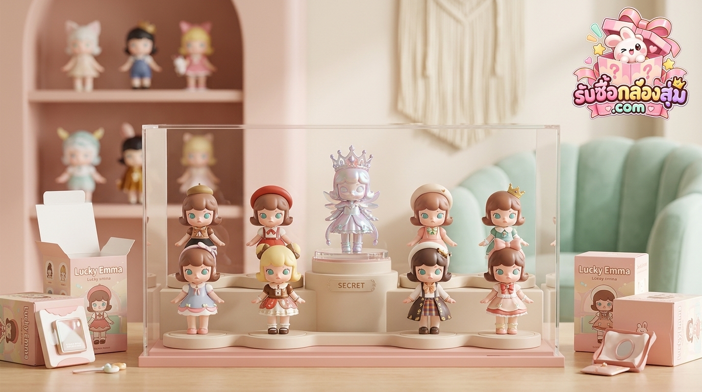 รับซื้อ Lucky Emma ของแท้ TOYS1983 สภาพตู้สะสม ตัวธรรมดาและ Secret