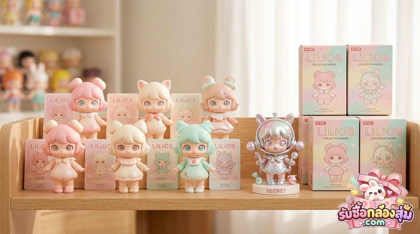 รับซื้อ LiLiOS อาร์ตทอยตาแป๋ว POP MART สภาพแกะโชว์ ตัวธรรมดาและตัวซีเคร็ท