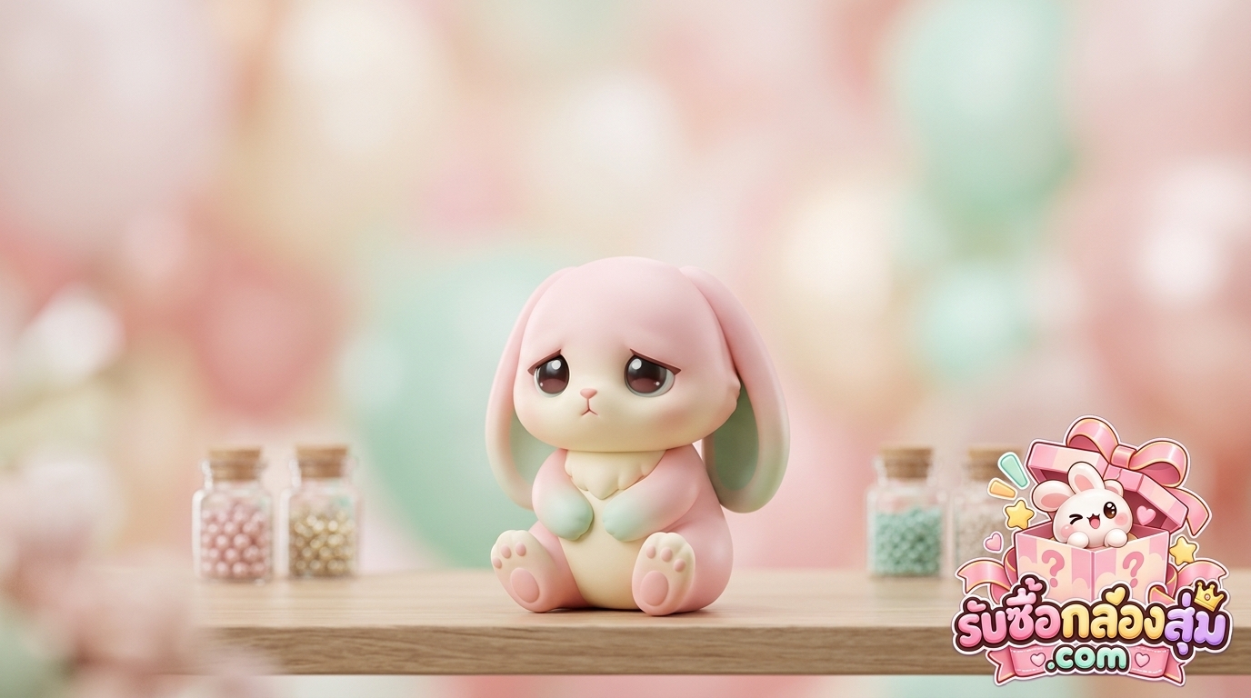 รับซื้อ Rora กระต่ายตาเศร้า TNT SPACE แท้มือสอง สภาพสะสมพร้อมประเมินราคา