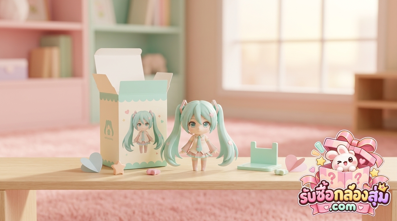รับซื้อ Hatsune Miku Blind Box ลิขสิทธิ์แท้ Good Smile Company แกะโชว์ พาร์ตไม่ครบก็ประเมินได้