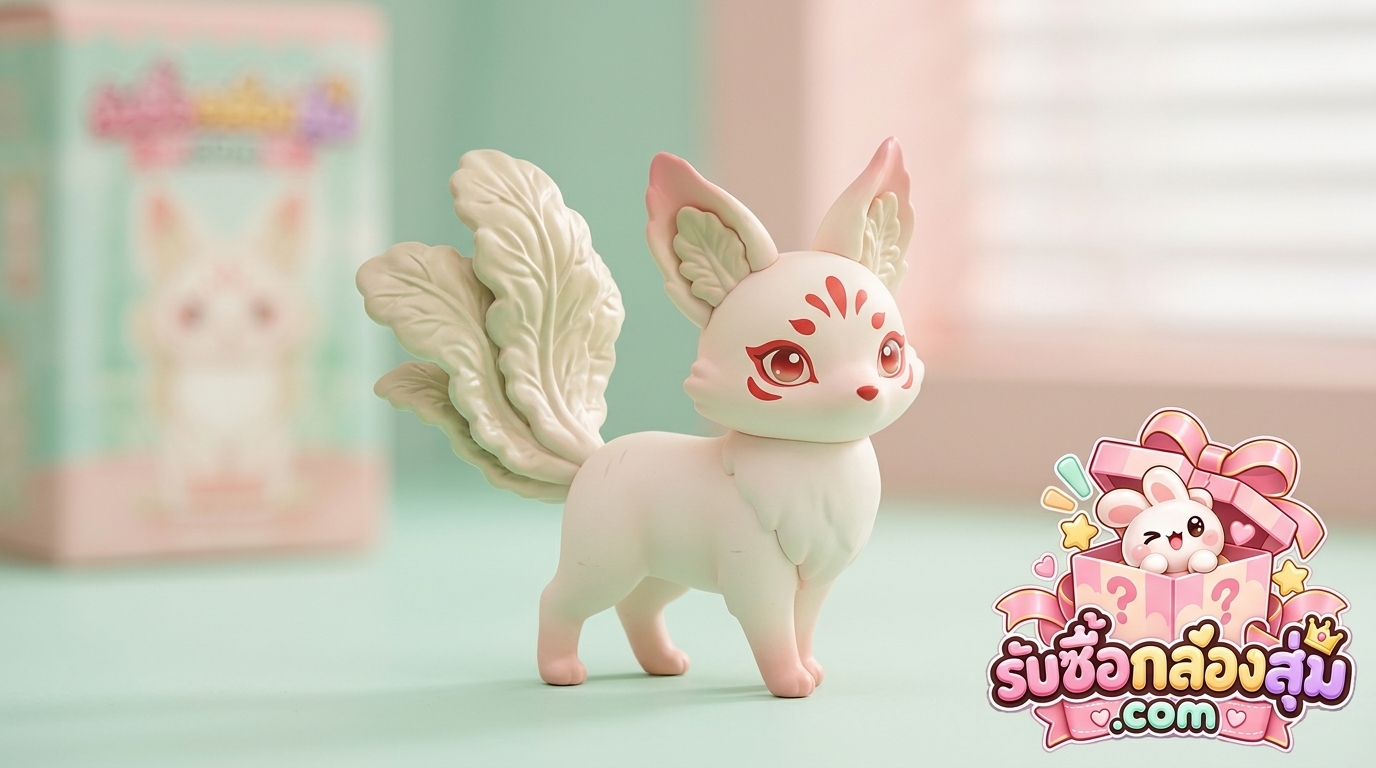 รับซื้อ Radish Fox จิ้งจอกหัวไชเท้า DODOWO งานแท้แกะแล้ว ชิ้นส่วนครบส่งรูปตีราคาได้
