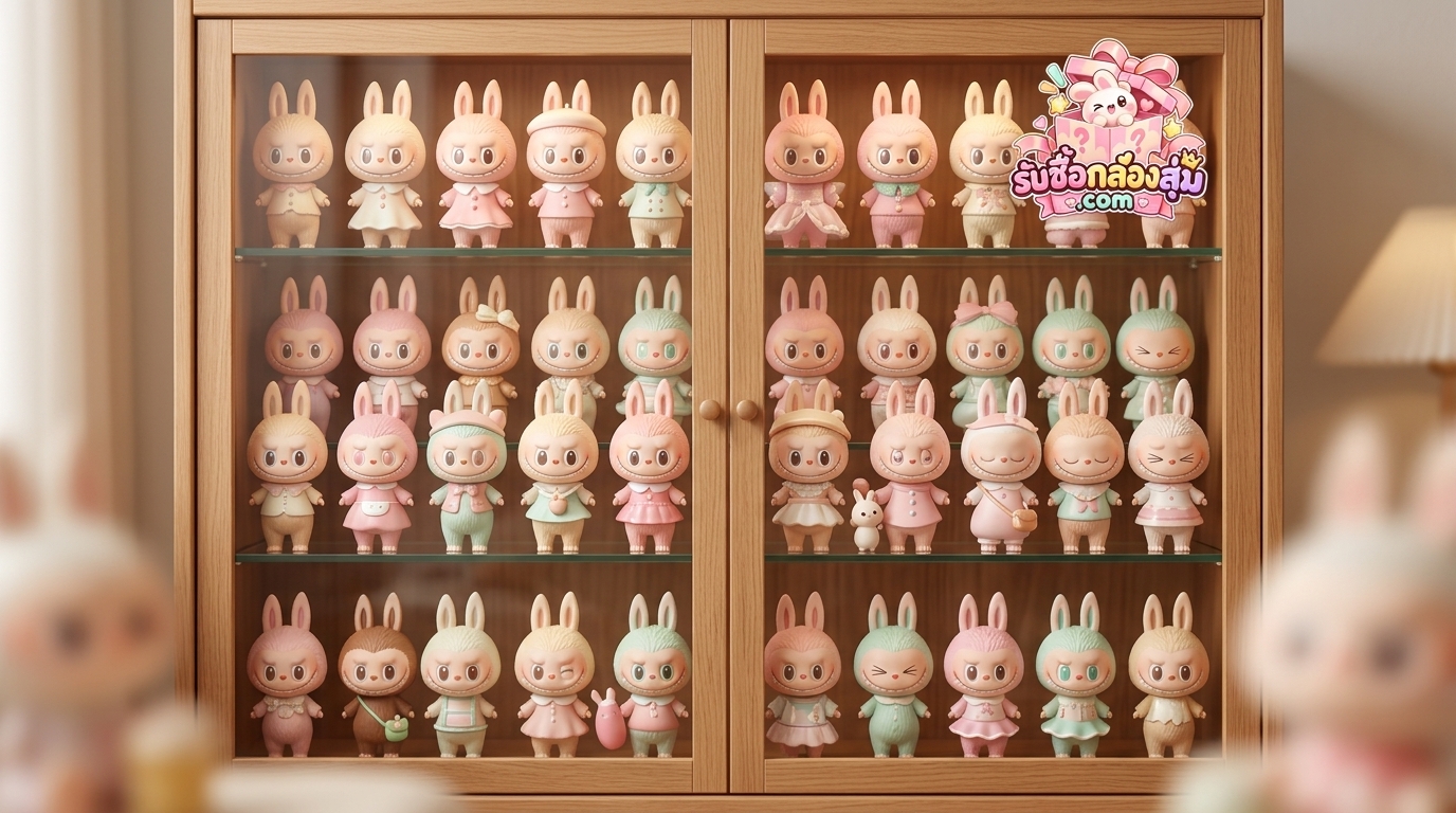 รับซื้อ BUNNY คอลเลกชันเก่า POP MART มือสอง สภาพสะสม รับเหมาทั้งตู้โชว์